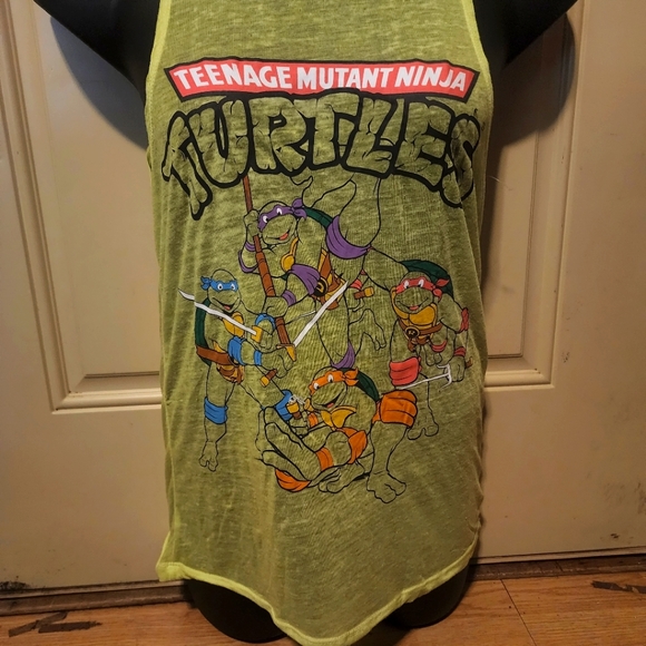 Nickelodeon Tops Sheer Ninja Turtles Tank Top Poshmark